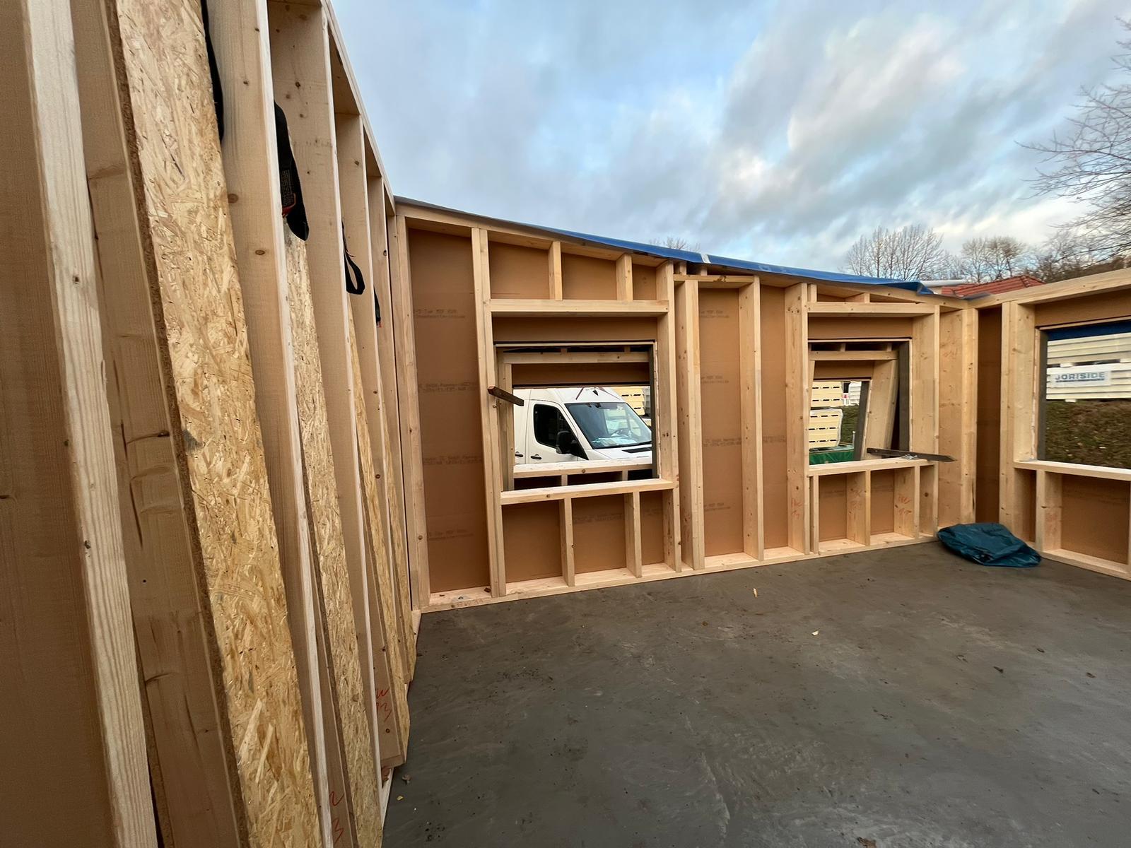 Neubau eines Wohnheimes – Projektfoto
